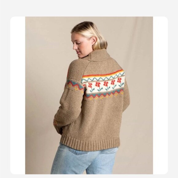 Toad&Co nitsa zip cardigan - Picture 9 of 10